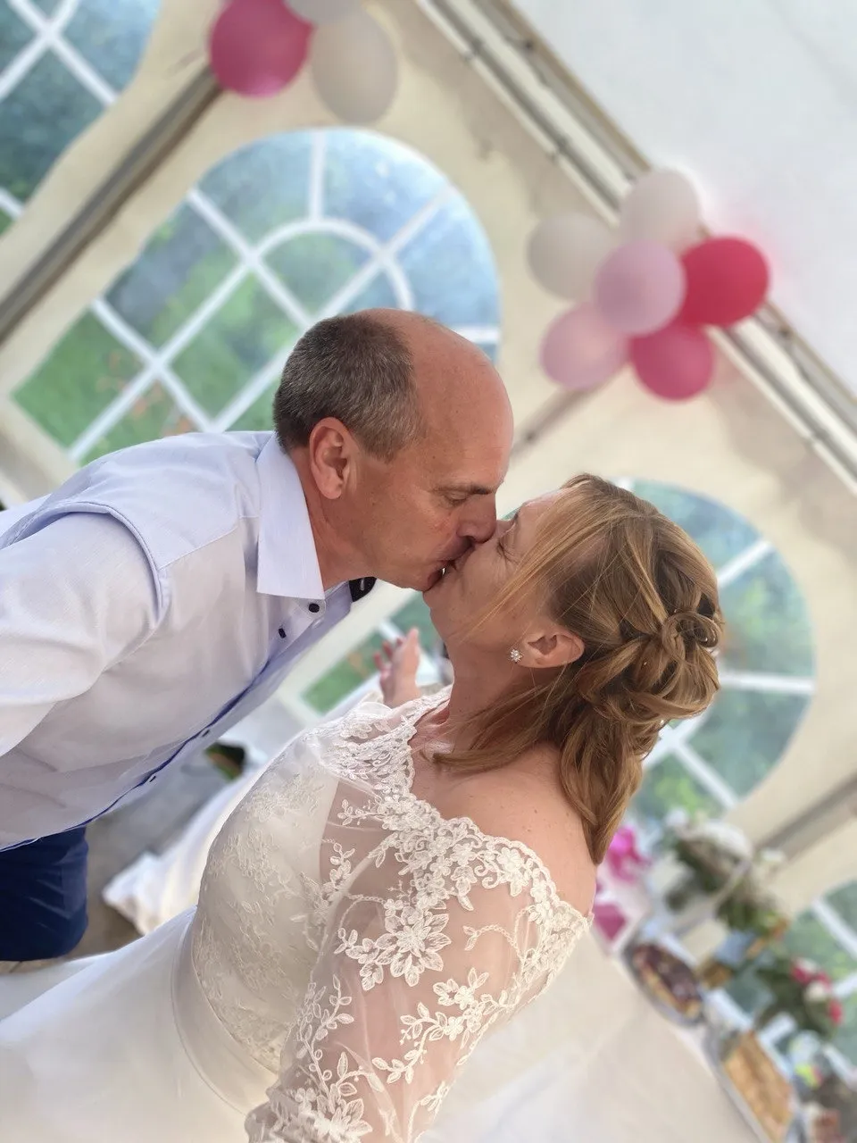 Jens und Friederike Böttcher an ihrem Hochzeitstag